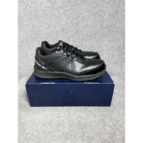 Reebok Guide 3.0 Work Steel Toe Shoes Cross Trainer Mens Size 9M‎ Black RB3501 - Picture 1 of 12